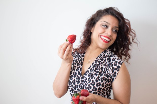 A pleasurable experience with food. Photo taken by Diana Chaplin at Living Body Wellness. 